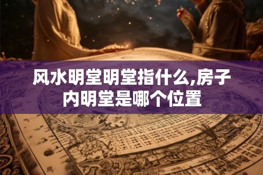 风水明堂明堂指什么,房子内明堂是哪个位置