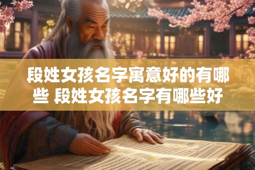 段姓女孩名字寓意好的有哪些 段姓女孩名字有哪些好的寓意