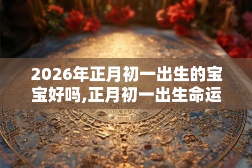 2026年正月初一出生的宝宝好吗,正月初一出生命运