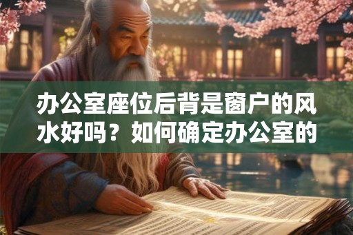 办公室座位后背是窗户的风水好吗？如何确定办公室的财位方位？