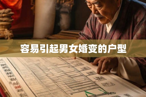 容易引起男女婚变的户型