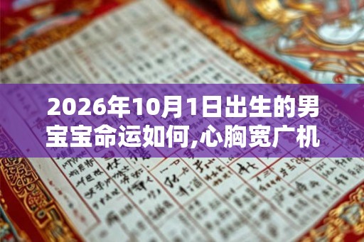 2026年10月1日出生的男宝宝命运如何,心胸宽广机智灵敏