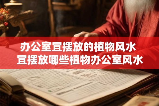 办公室宜摆放的植物风水 宜摆放哪些植物办公室风水最佳