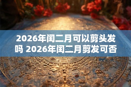 2026年闰二月可以剪头发吗 2026年闰二月剪发可否 2026年闰二月可以剪头发吗 2026年闰二月剪发可否
