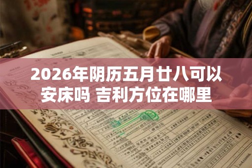 2026年阴历五月廿八可以安床吗 吉利方位在哪里