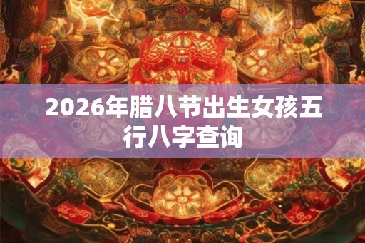 2026年腊八节出生女孩五行八字查询