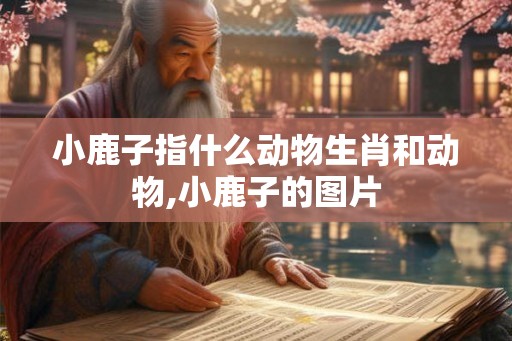 小鹿子指什么动物生肖和动物,小鹿子的图片