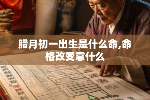 腊月初一出生是什么命,命格改变靠什么