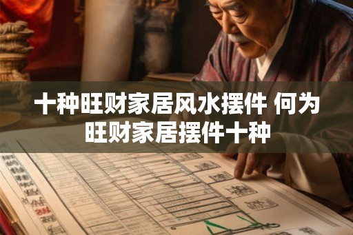 十种旺财家居风水摆件 何为旺财家居摆件十种