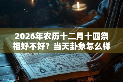 2026年农历十二月十四祭祖好不好？当天卦象怎么样？