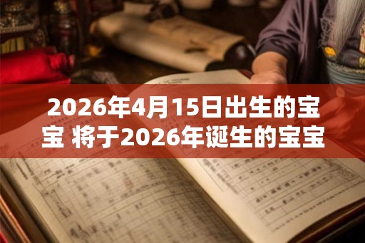 2026年4月15日出生的宝宝 将于2026年诞生的宝宝吗