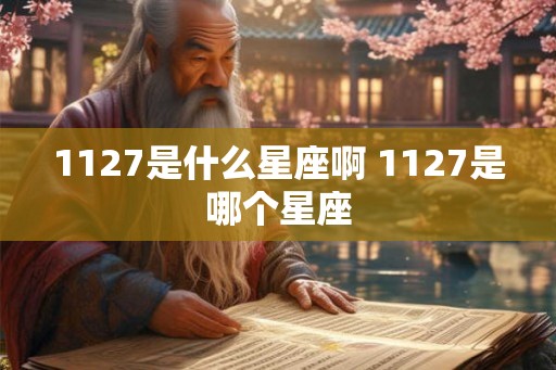 1127是什么星座啊 1127是哪个星座 1127是什么星座啊 1127是哪个星座