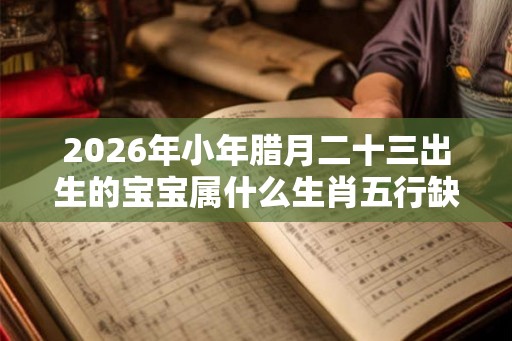 2026年小年腊月二十三出生的宝宝属什么生肖五行缺什么？