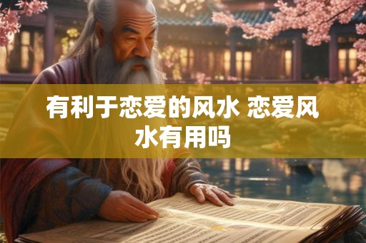 有利于恋爱的风水 恋爱风水有用吗