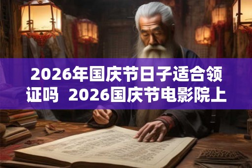 2026年国庆节日子适合领证吗 2026国庆节电影院上映的电影 2026年国庆节日子适合领证吗 2026国庆节电影院上映的电影