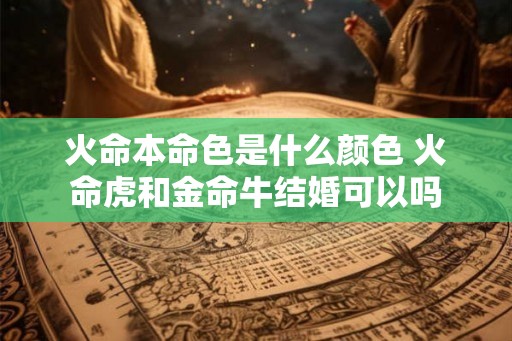 火命本命色是什么颜色 火命虎和金命牛结婚可以吗