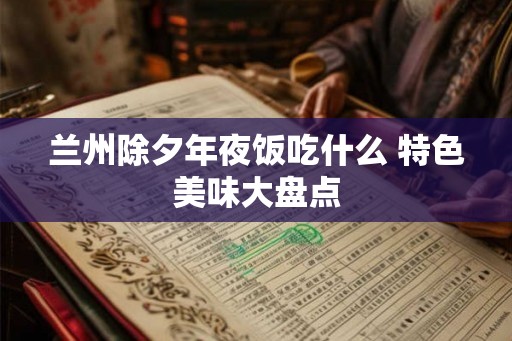 兰州除夕年夜饭吃什么 特色美味大盘点