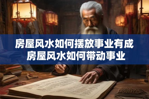 房屋风水如何摆放事业有成 房屋风水如何带动事业