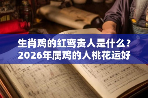 生肖鸡的红鸾贵人是什么？2026年属鸡的人桃花运好不好？