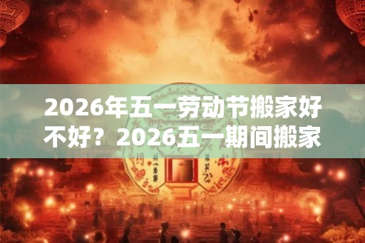 2026年五一劳动节搬家好不好？2026五一期间搬家吉日