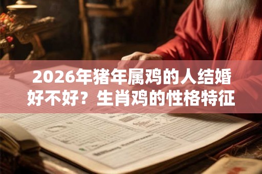 2026年猪年属鸡的人结婚好不好？生肖鸡的性格特征？