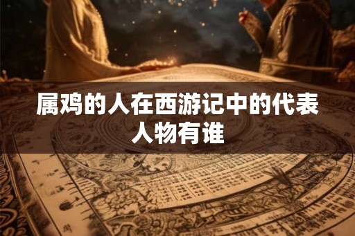 属鸡的人在西游记中的代表人物有谁