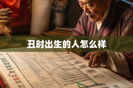 丑时出生的人怎么样