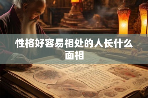 性格好容易相处的人长什么面相