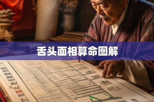 舌头面相算命图解