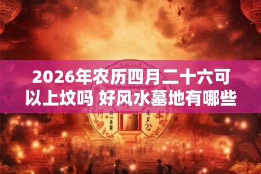 2026年农历四月二十六可以上坟吗 好风水墓地有哪些明显特征 2026年农历四月二十六可以上坟吗 好风水墓地有哪些明显特征