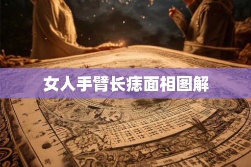 女人手臂长痣面相图解