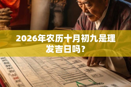 2026年农历十月初九是理发吉日吗? 2026年农历十月初九是理发吉日吗?