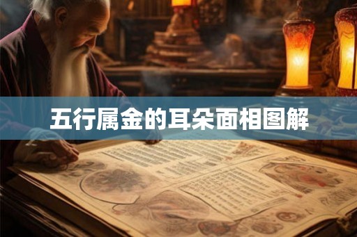 五行属金的耳朵面相图解