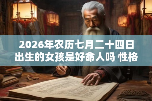 2026年农历七月二十四日出生的女孩是好命人吗 性格好吗