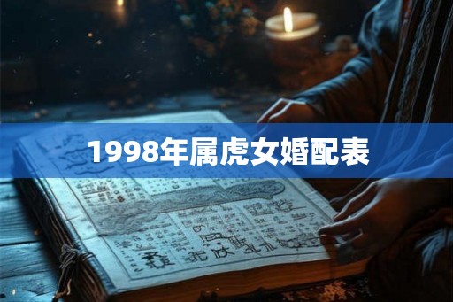 1998年属虎女婚配表
