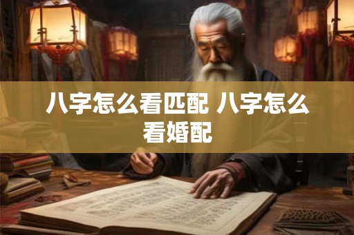 八字怎么看匹配 八字怎么看婚配