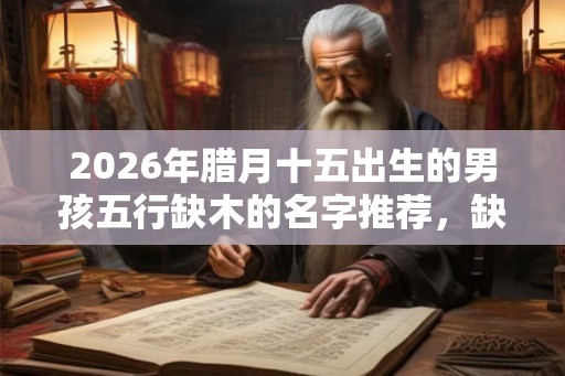 2026年腊月十五出生的男孩五行缺木的名字推荐,缺木怎么化解? 2026年腊月十五出生的男孩五行缺木的名字推荐,缺木怎么化解?