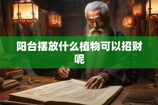 阳台摆放什么植物可以招财呢 阳台摆放什么植物可以招财呢