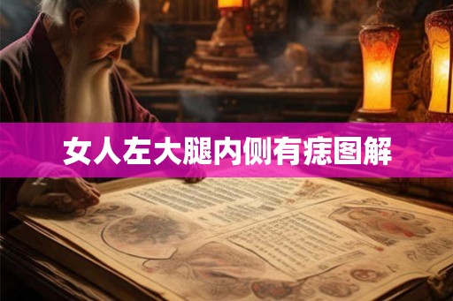 女人左大腿内侧有痣图解