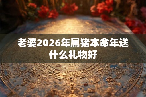 老婆2026年属猪本命年送什么礼物好