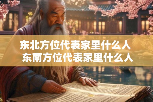 东北方位代表家里什么人  东南方位代表家里什么人