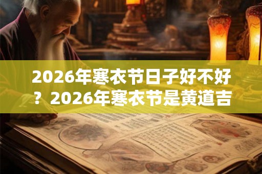 2026年寒衣节日子好不好？2026年寒衣节是黄道吉日吗？