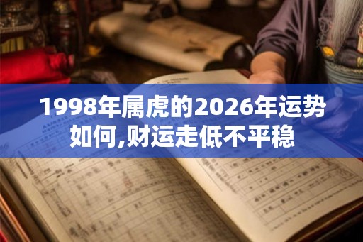 1998年属虎的2026年运势如何,财运走低不平稳