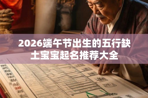 2026端午节出生的五行缺土宝宝起名推荐大全 2026端午节出生的五行缺土宝宝起名推荐大全