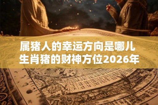 属猪人的幸运方向是哪儿 生肖猪的财神方位2026年查询