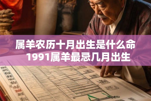属羊农历十月出生是什么命 1991属羊最忌几月出生 属羊农历十月出生是什么命 1991属羊最忌几月出生