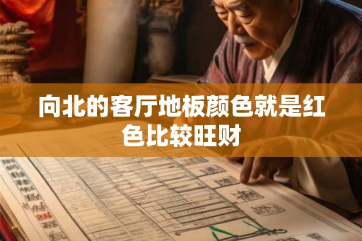 向北的客厅地板颜色就是红色比较旺财