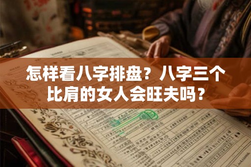 怎样看八字排盘？八字三个比肩的女人会旺夫吗？
