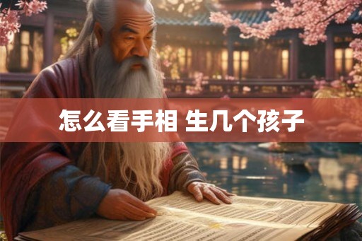 怎么看手相 生几个孩子