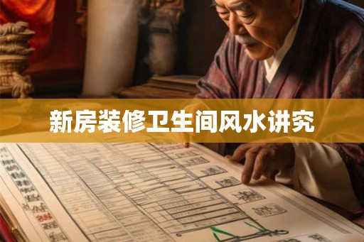 新房装修卫生间风水讲究 新房装修卫生间风水讲究